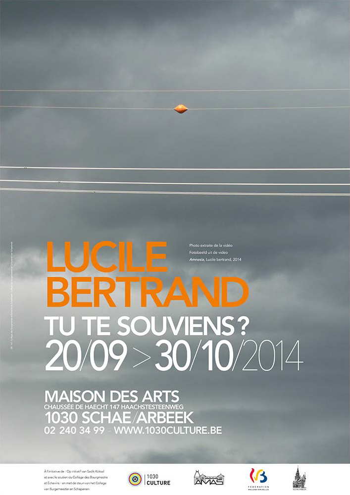 Lucile Bertrand - Affiche