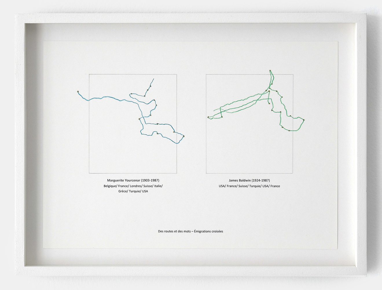 Lucile Bertrand - Des routes et des mots