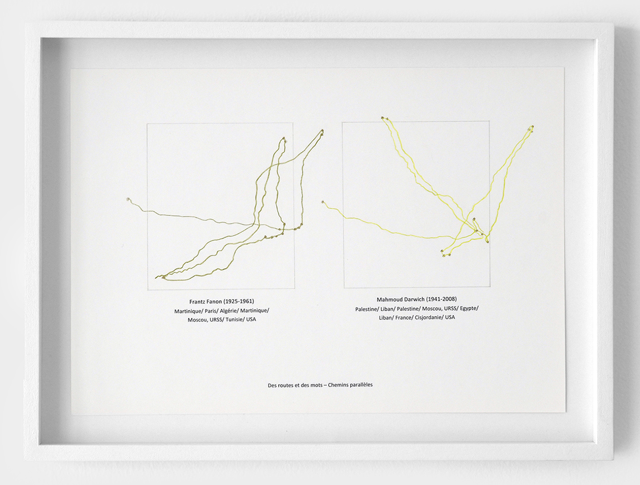 Lucile Bertrand - Des routes et des mots