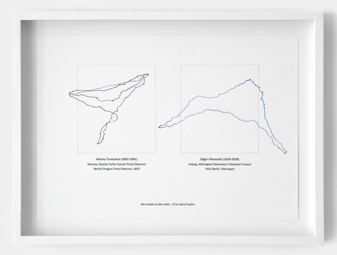 Lucile Bertrand - Des routes et des mots