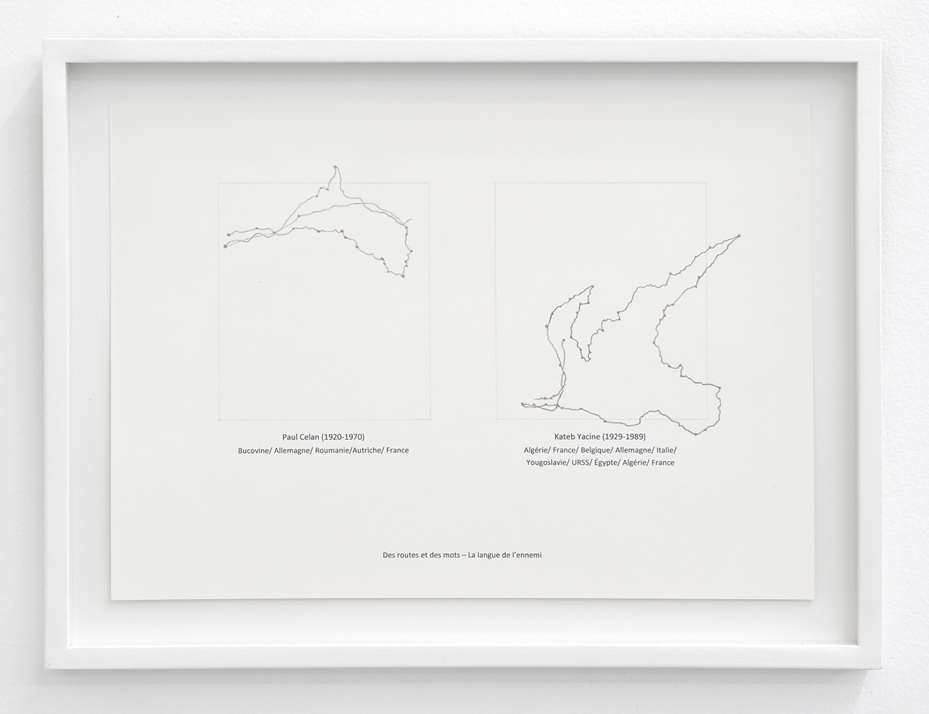 Lucile Bertrand - Des routes et des mots