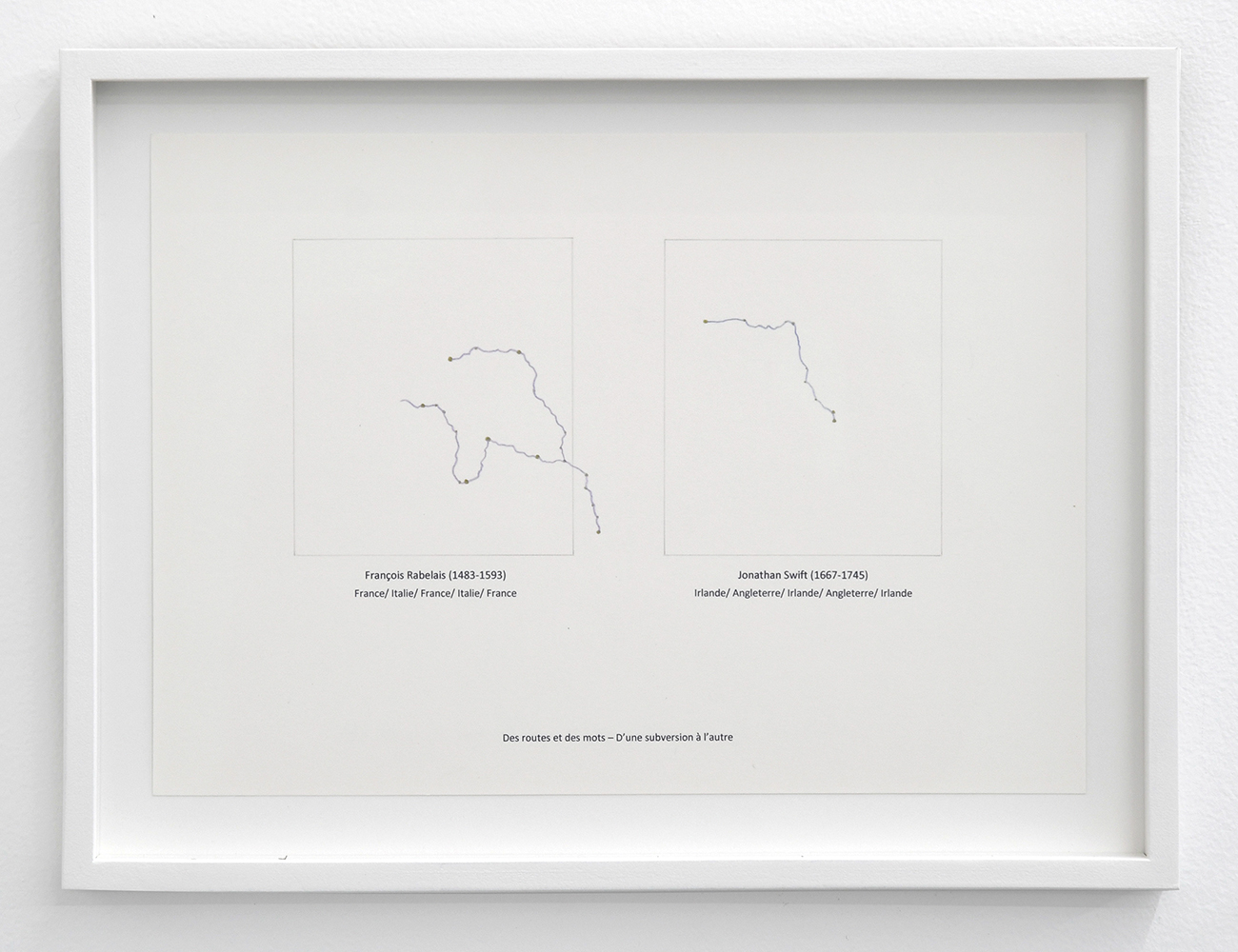 Lucile Bertrand - Des routes et des mots