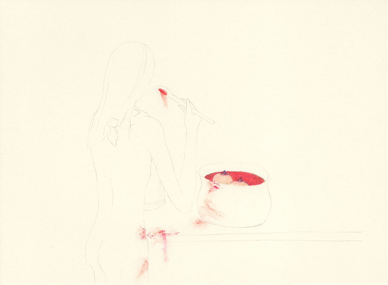 Lucile Bertrand - Les fraises du Petit Chaperon Rouge