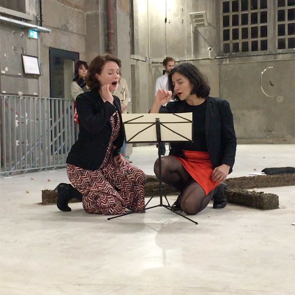 Lucile Bertrand - Chanter comme des oiseaux (performance)
