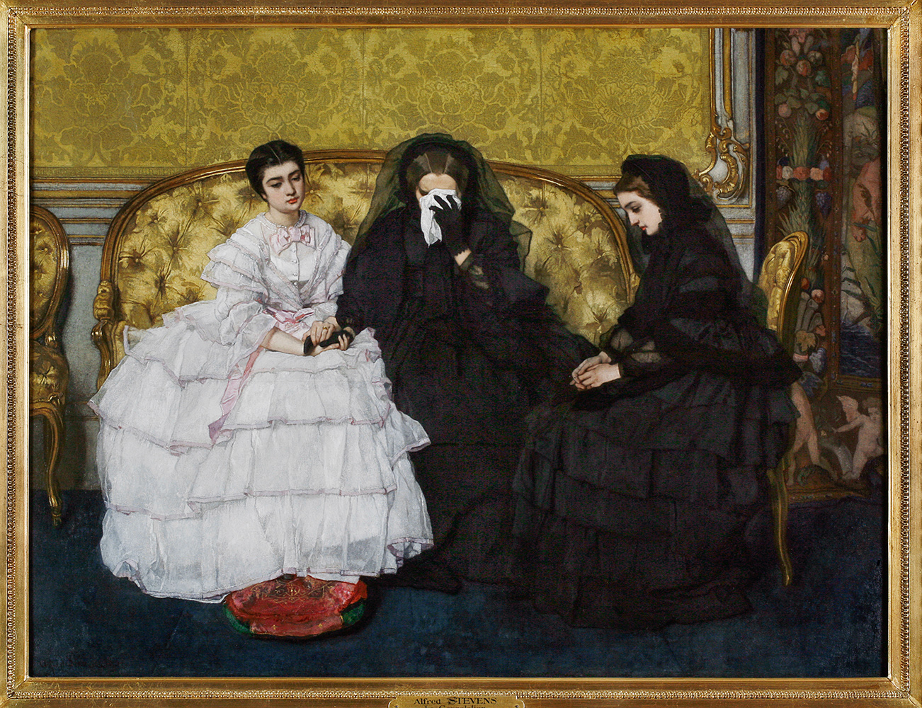 Alfred Stevens, La consolation