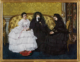 Alfred Stevens, La consolation